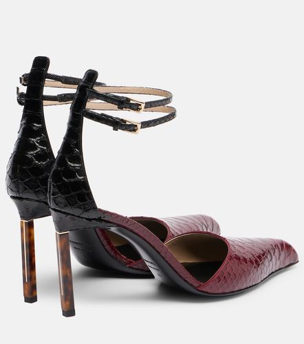 Escarpins 90 en cuir embossé - Tom Ford - Modalova