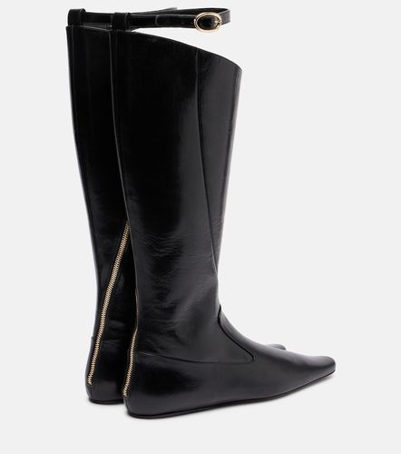 Tory Burch Bottes Twisted en cuir - Tory Burch - Modalova