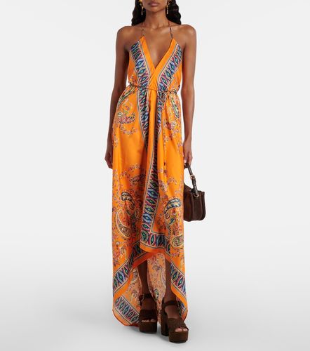 Etro Robe longue asymétrique - Etro - Modalova