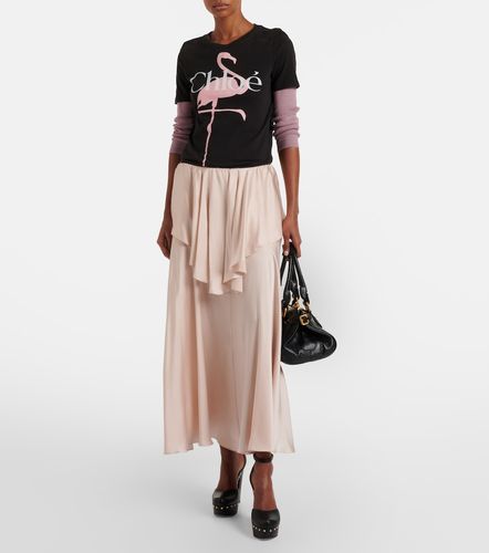 Chloé Top Henley en coton - Chloe - Modalova