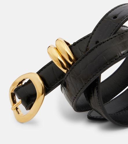 Ceinture Tugela en cuir façon croco - Amanu - Modalova