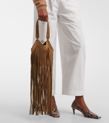 Sac Lotus Nano en daim à franges - Khaite - Modalova