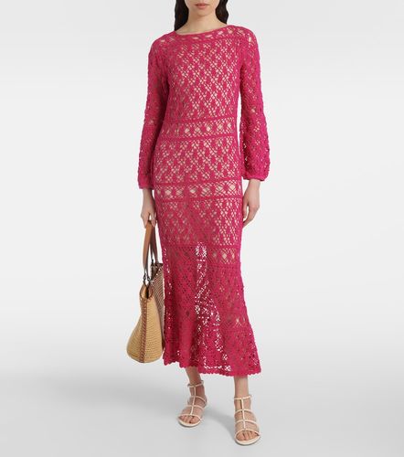 Robe longue Jennifer en crochet de coton - Anna Kosturova - Modalova