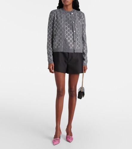 Cardigan en laine à ornements - Gucci - Modalova