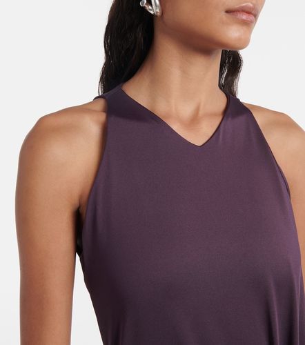 Robe longue drapée - Victoria Beckham - Modalova