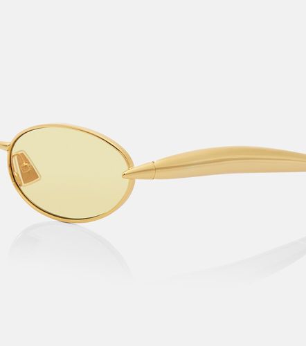 Lunettes de soleil Sardine ovales - Bottega Veneta - Modalova