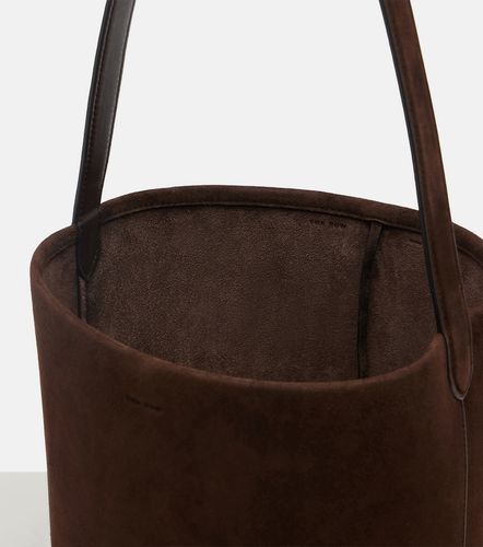 Cabas N/S Park Edge Medium en daim - The Row - Modalova