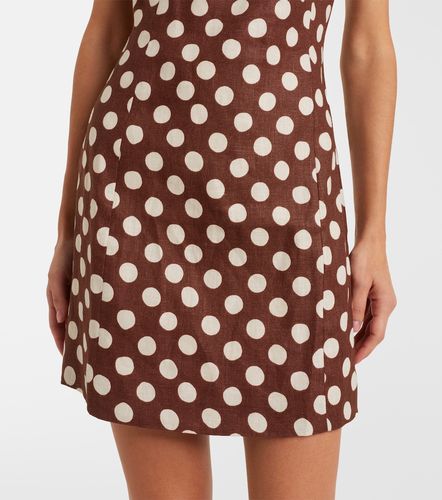 Faithfull Robe Lydie en lin à pois - Faithfull - Modalova