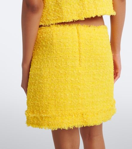 Mini-jupe en coton mélangé - Dolce&Gabbana - Modalova