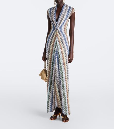 Missoni Robe longue en lamé - Missoni - Modalova