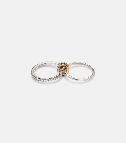 Bague Marigold en argent sterling, or 18 ct et diamants - Spinelli Kilcollin - Modalova