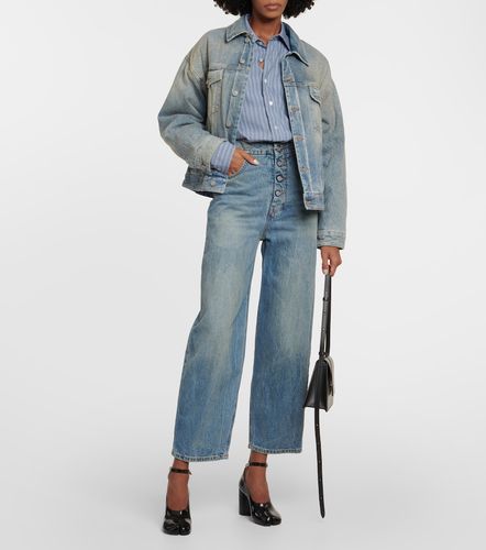 Veste matelassée en jean - MM6 Maison Margiela - Modalova