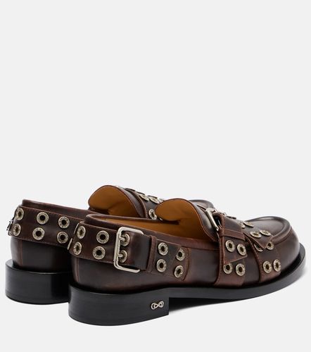 Mocassins Buckle Belt en cuir - Mach & Mach - Modalova