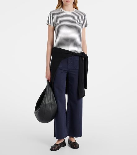 Frame T-shirt rayé en coton - Frame - Modalova
