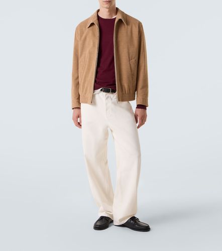 Veste en velours côtelé de coton et alpaga - Lardini - Modalova