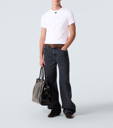 Prada T-shirt Triangle en coton - Prada - Modalova