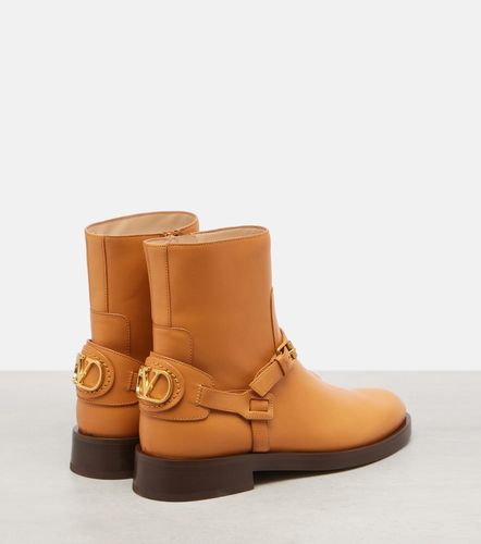 Bottines VLogo en cuir - Valentino Garavani - Modalova