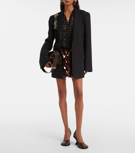 Mini-jupe à sequins - Dries Van Noten - Modalova