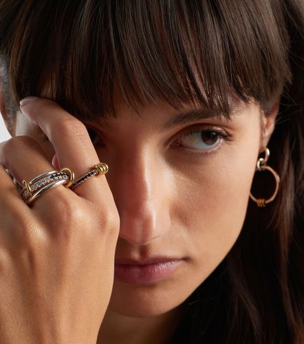 Bague Sirius Eclipse en or 18 ct et argent sterling et diamants - Spinelli Kilcollin - Modalova