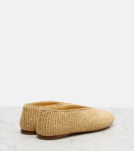 Ballerines Rosa en raphia - Bottega Veneta - Modalova