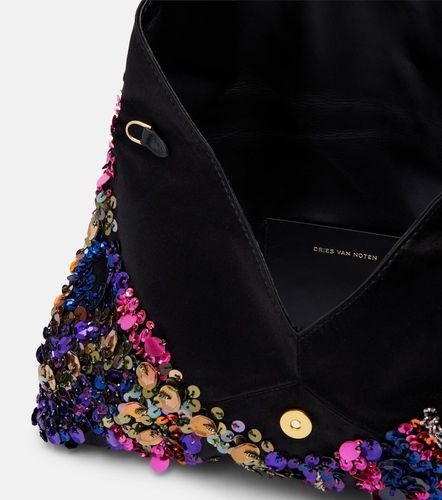 Pochette Envelope Medium en satin - Dries Van Noten - Modalova