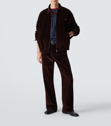 Veste blouson en velours côtelé - Miu Miu - Modalova