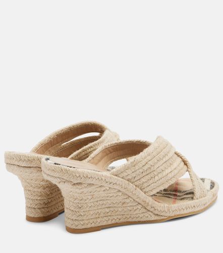Burberry Espadrilles compensées - Burberry - Modalova