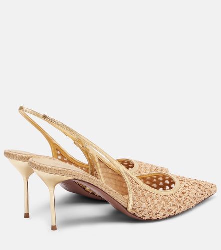 Escarpins slingback Lidia à finitions en cuir - Paris Texas - Modalova