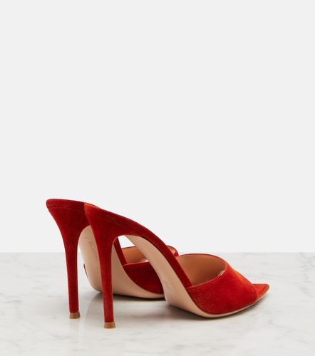Gianvito Rossi Mules Elle en daim - Gianvito Rossi - Modalova