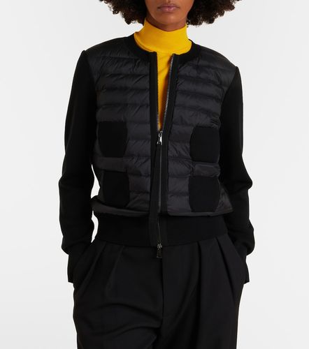 Cardigan Tricot en laine vierge - Moncler - Modalova