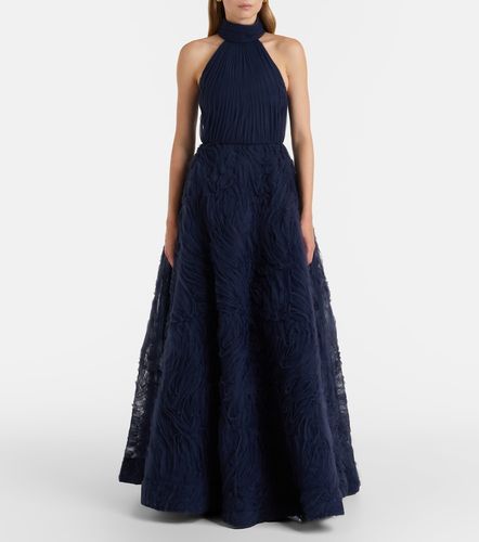 Robe longue Jasmine en tulle plissé - Rebecca Vallance - Modalova