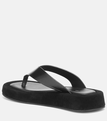 The Row Tongs en cuir et daim - The Row - Modalova