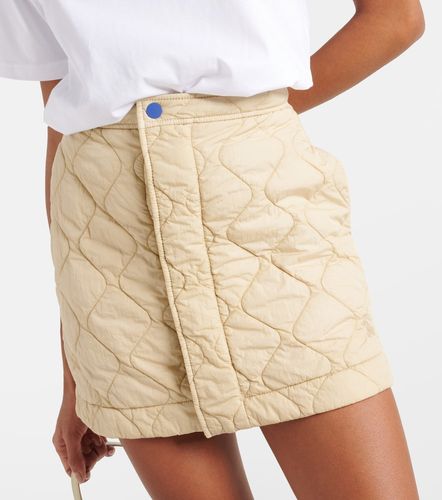 Mini-jupe matelassée taille haute - Burberry - Modalova