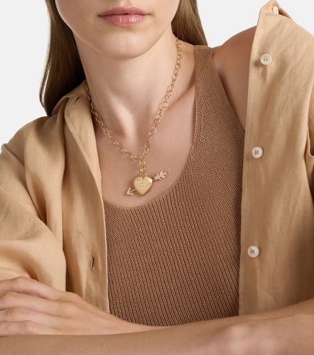Collier Rosa en or 18 ct et diamants - Marie Lichtenberg - Modalova