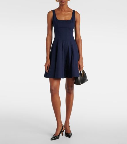 Robe Wells en popeline de coton - Staud - Modalova