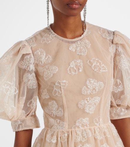 Simone Rocha Robe midi brodée - Simone Rocha - Modalova