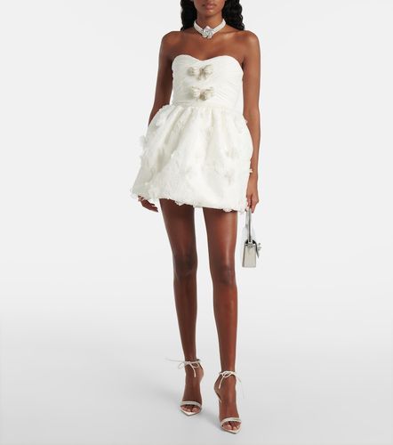 Robe de mariée en organza et dentelle - Self-Portrait - Modalova