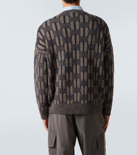 Pull en laine de chameau - Giorgio Armani - Modalova