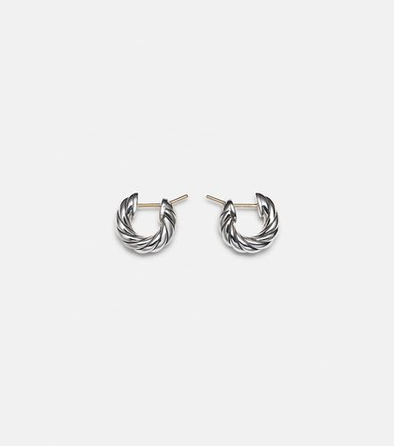 Boucles d'oreilles Sculpted Cable en argent sterling - David Yurman - Modalova