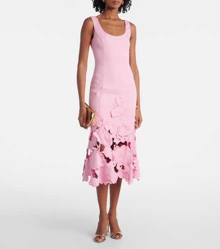 Leo Lin Robe midi Emily à fleurs - Leo Lin - Modalova