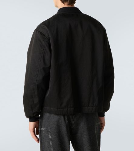 Veste bomber en soie et coton - A.Presse - Modalova