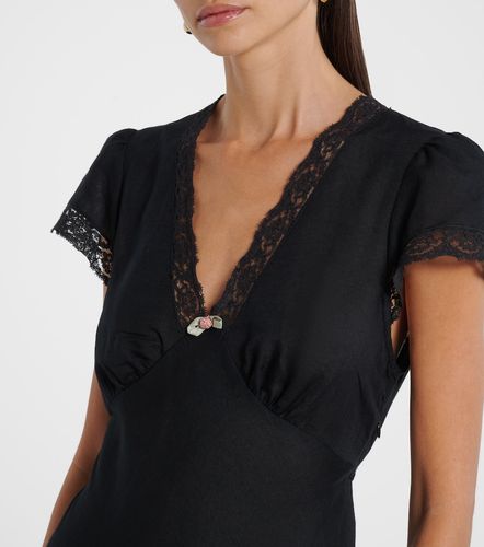 Rixo Robe midi Clarice à dentelle - Rixo - Modalova
