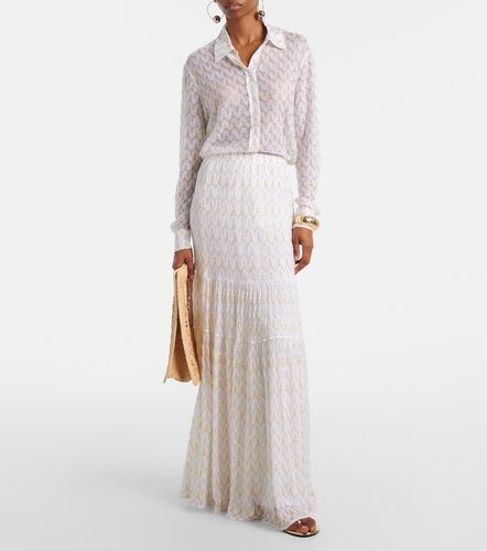 Missoni Jupe longue en lamé - Missoni - Modalova
