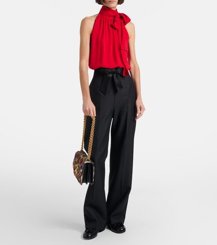 Blouse en georgette de soie - Valentino - Modalova