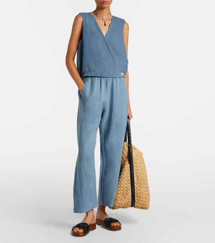Velvet Pantalon ample Celine en lin - Velvet - Modalova