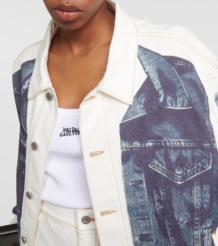 Veste Tattoo en denim - Jean Paul Gaultier - Modalova