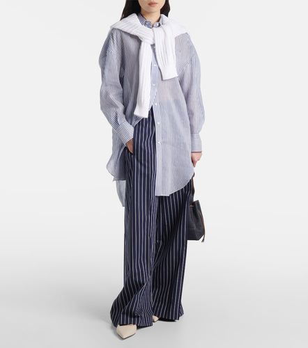 Chemise Monili en organza de lin et soie - Brunello Cucinelli - Modalova