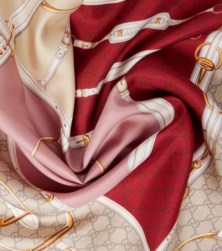 Gucci Foulard New Majo en soie - Gucci - Modalova