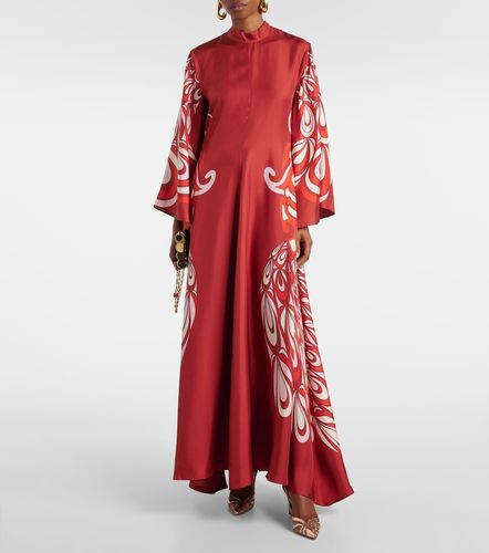 Robe longue Magnifico imprimée en soie - La DoubleJ - Modalova