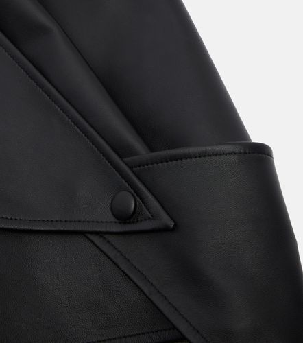 Nour Hammour Capuche en cuir - Nour Hammour - Modalova
